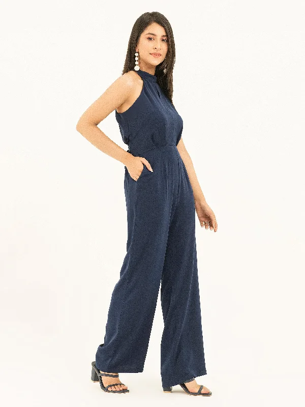 High End Fashion Halter Neck Jumpsuit
