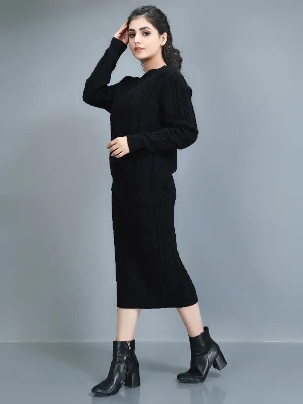 Urban Femme Streetwear Cable knit Co-Ord Set
