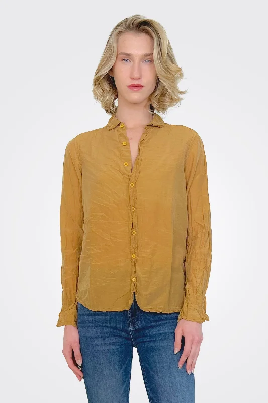 Online Boutiques Eliza Shirt - Honey Mustard
