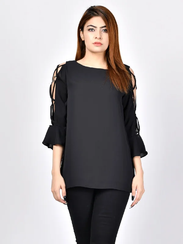 Fashion Forward Outfits Cross-Cut Top