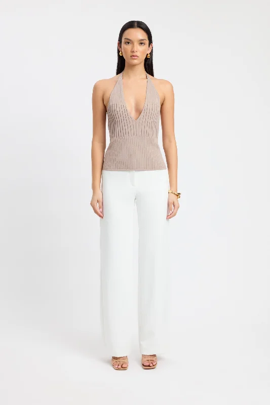 Comfort Centric Apparel Serah Halter Top
