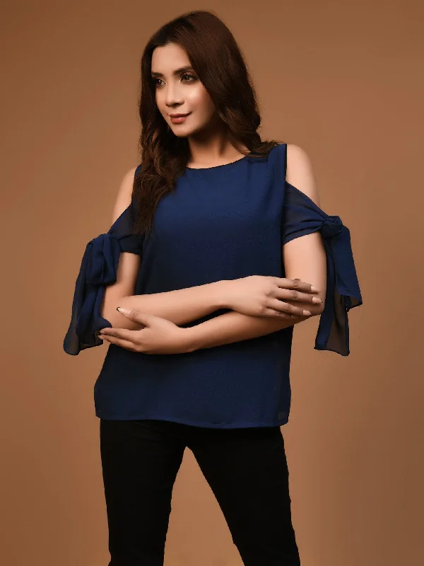 Women's Online Clothing Boutique Off Shoulder Grip Top