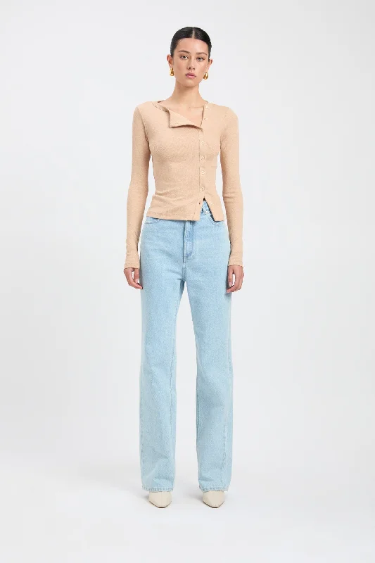 Stylish Looks Bec Button Top
