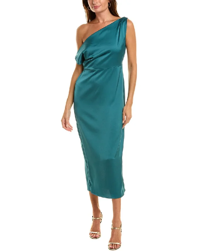 Women's Weekend Outfit Sam Edelman Satin Slim Column Dress