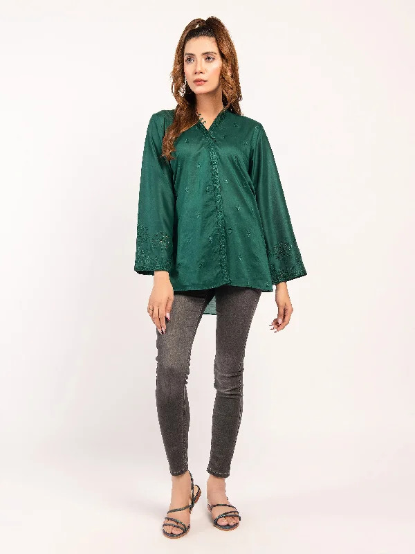 Style Upgrade Embroidered Lawn Top