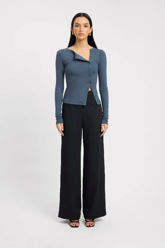 Sophisticated Style Bec Button Top