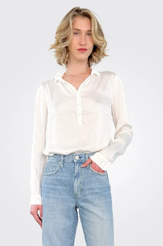 New Arrival Discounts Tali Silk Shirt - White