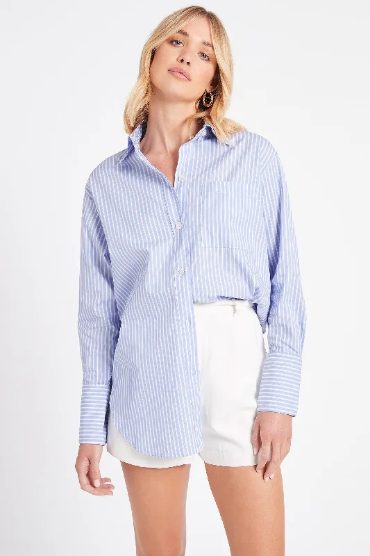 Wardrobe Refresh Manchester Stripe Oversized Shirt
