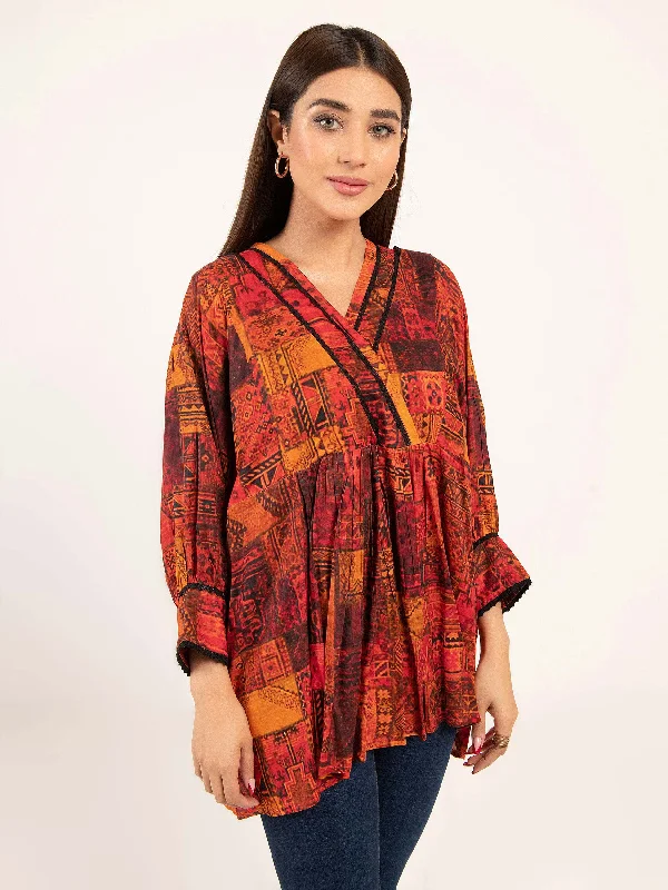 Fashion Forward Outfits Printed Top