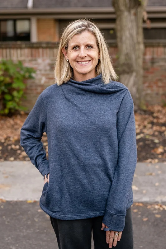 Exclusive Online Sale Twist Neck Pull-Over