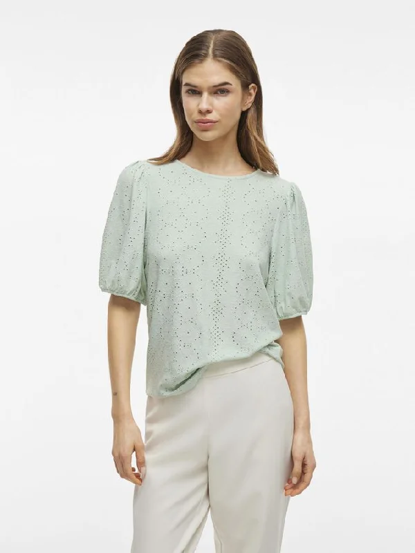 Online Impressions Boutique VIKALLY TOP MINT GREEN