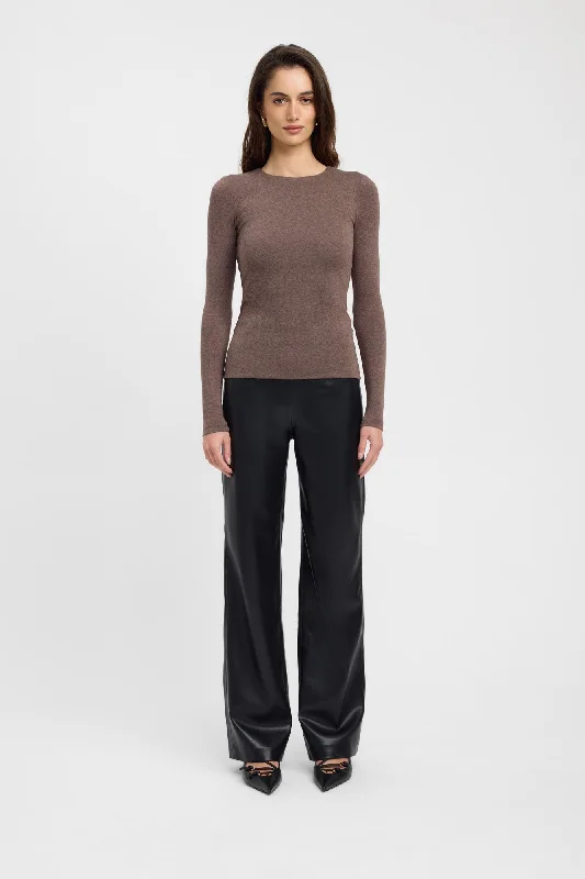 Casual Chic High Crew Top