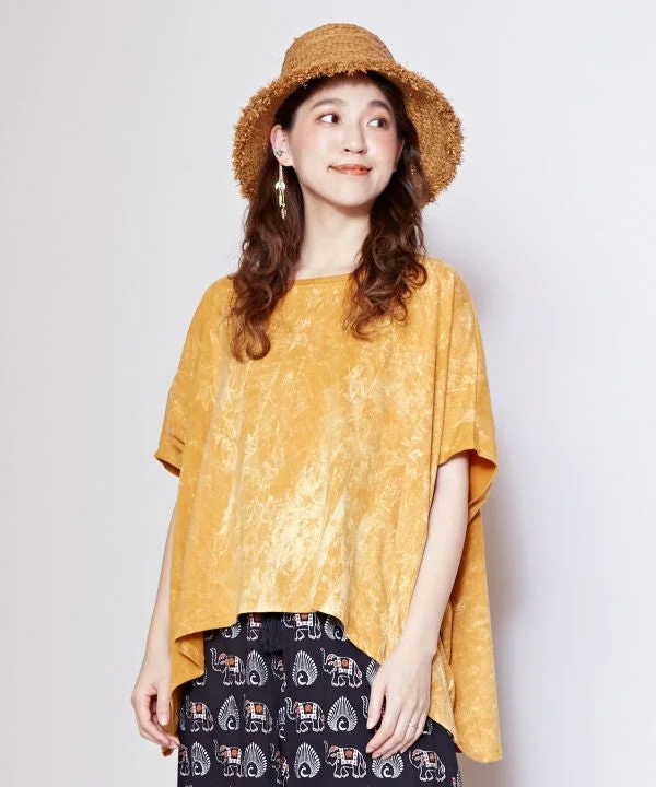 Save Big Acid Wash Oversized Top