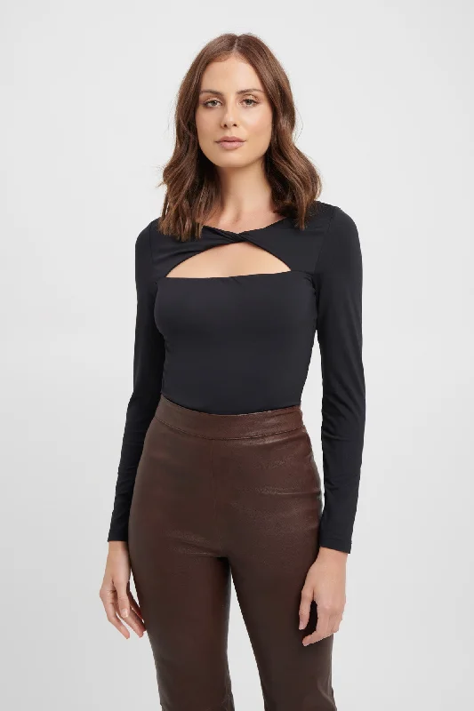 Trendy Street Style Paige Twist Top