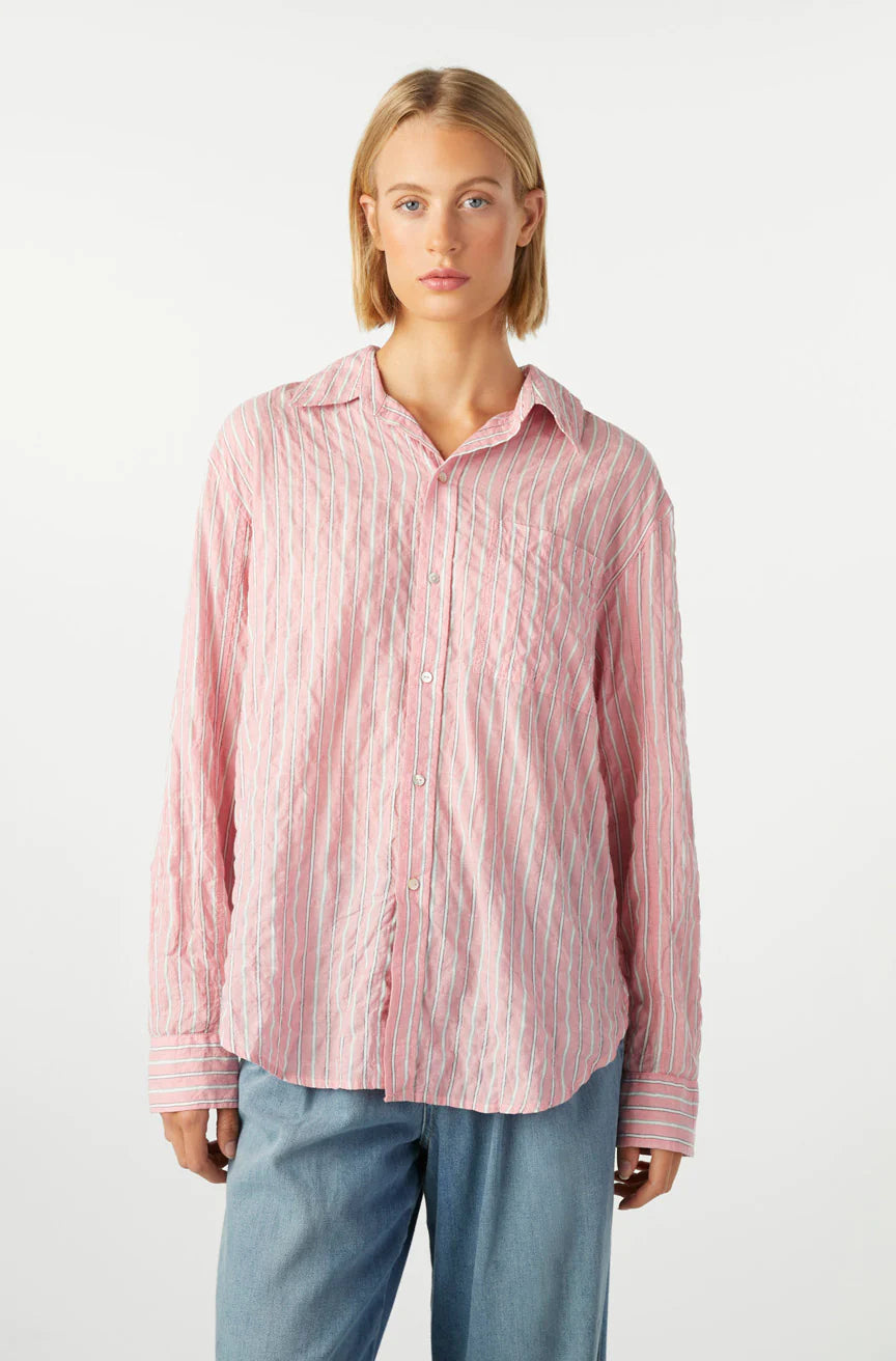 Earthy Tones Ruth Oversized Shirt - Antique Wash