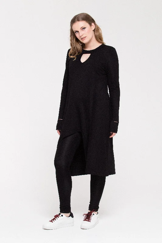 Chic Style, Always In Vogue Replica Top - Black
