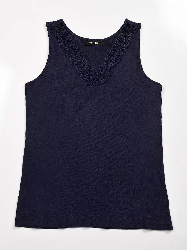 Evening Elegance Laced Top