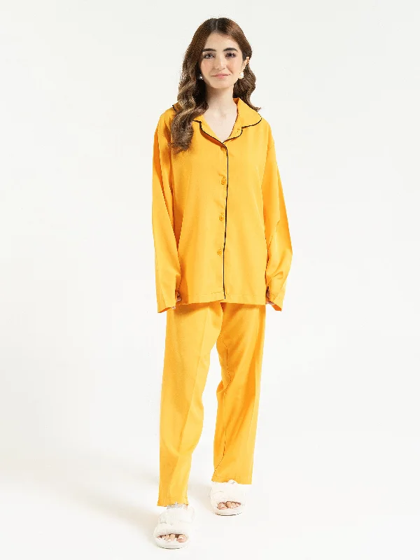 Elegant Clothing Plain Grip Sleepwear