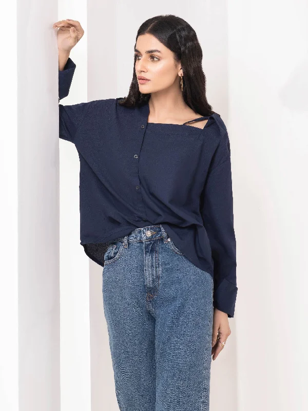 Business Casual Outfits Asymmetrical Top
