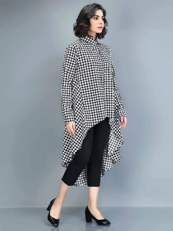 End Of Season Sale High Low Shirt Dress