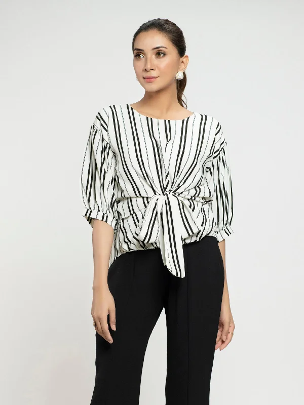 Chic Outfits Striped Top