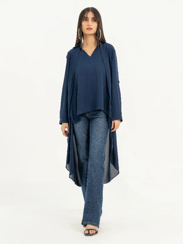 Holiday Gift Guide Sale High-Low Chiffon Top