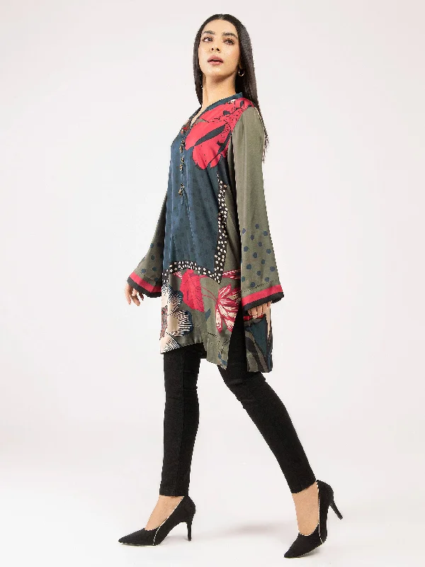 Big Sale Event Printed Silk Top