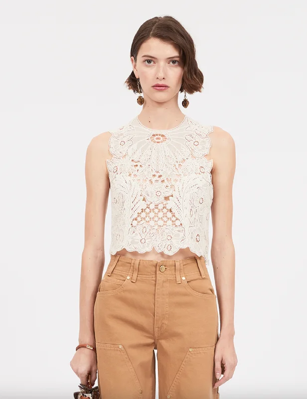 Athleisure Wear Jael Top - Pristine