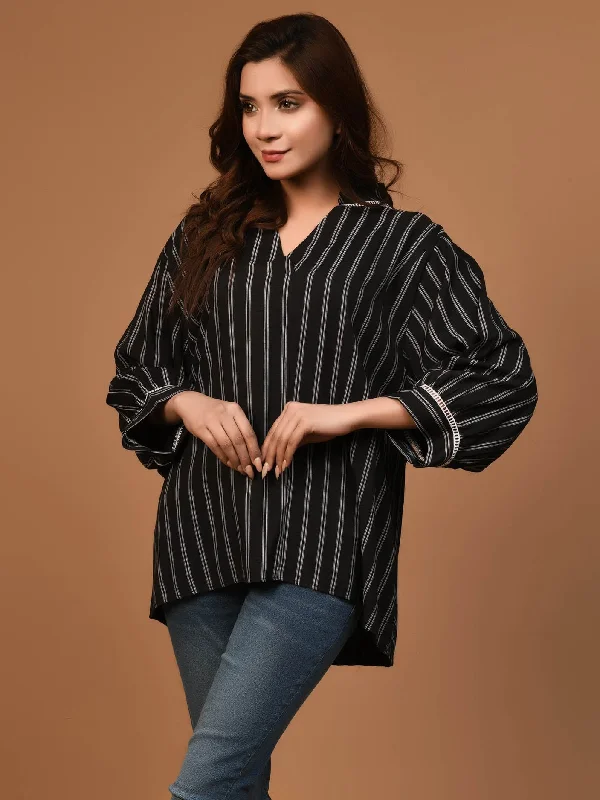 Evening Elegance Printed Top