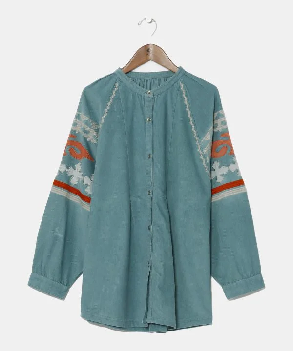Fashion Essentials Bohemian Corduroy Shirt