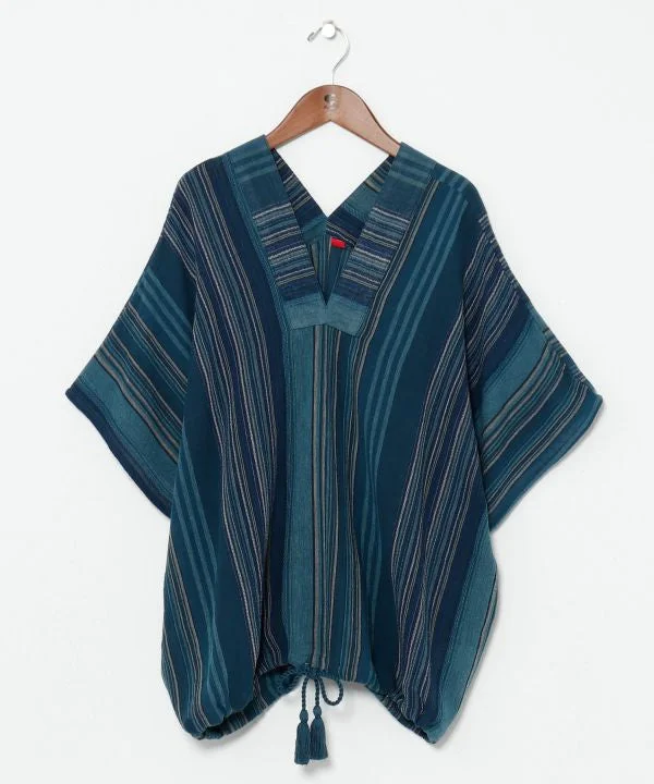 Relaxed Style Striped Cotton Top
