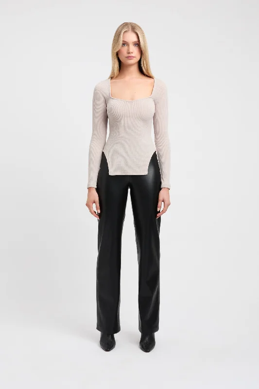 Fashion Essentials Aster Merino Wool Top