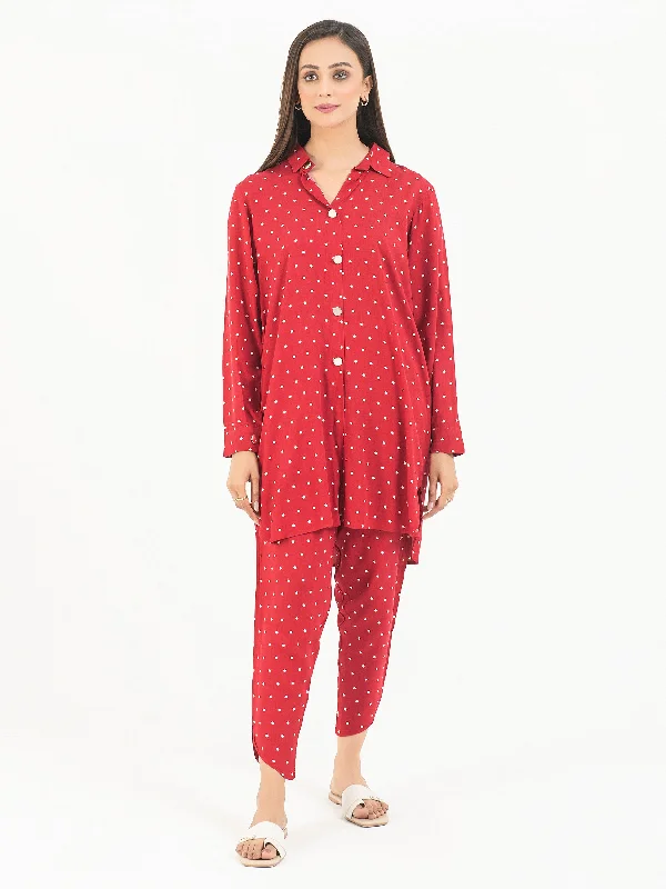 Clearance Sale Printed Lawn Co-Ord Set