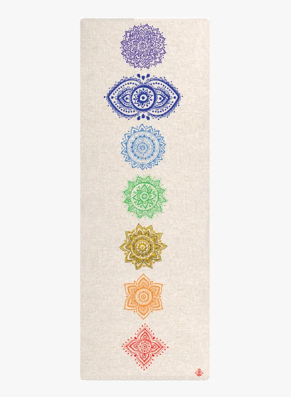 Upgrade Your Practice With Discounted Yoga Props Hemp Yoga Mat - Chakra