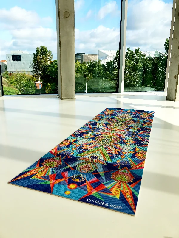 Exclusive Deals On Yoga Mats And Accessories Yoga mat with hand-painted print: Endless Summer - TEMPORARILY SOLD OUT Exclusive Deals On Yoga Mats And Accessories Yoga mat with hand-painted print: Endless Summer - TEMPORARILY SOLD OUT