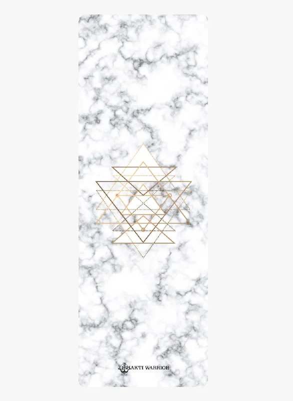 Move With Confidence, Save With Ease Recycled Suede Yoga Mat - Sacred