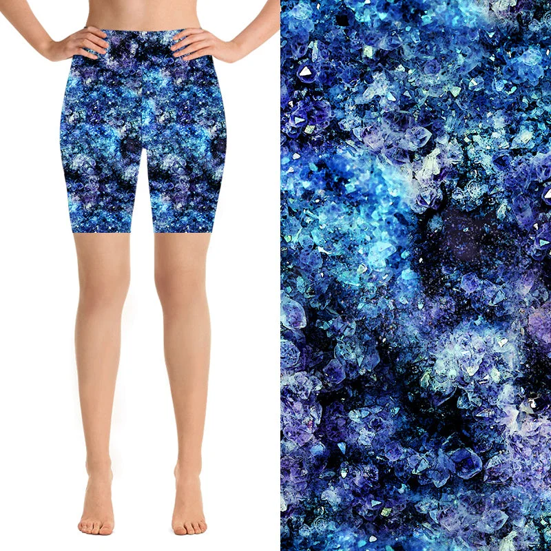 Upgrade Your Yoga Wardrobe For Less 24/7 Biker Shorts - Crystals