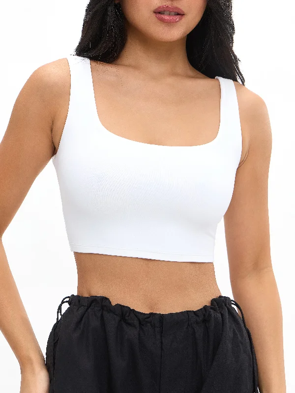 The Best Styles At The Best Prices Airknit Tank - White