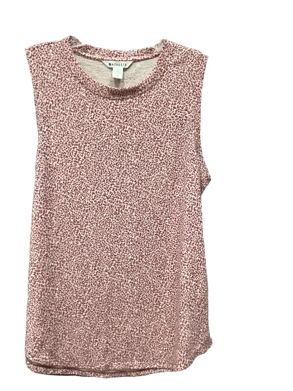 Athletic Tank Top By Athleta In Pink, Size: L