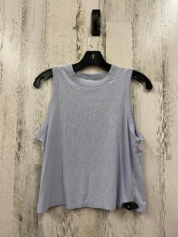 Athletic Tank Top By Lululemon In Purple, Size: 8