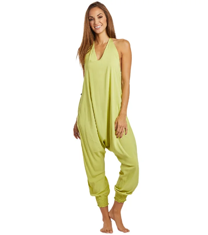 Stretch In Style With Budget-Friendly Yoga Wear Buddha Pants Harem Jumpsuit Sea Foam Stretch In Style With Budget-Friendly Yoga Wear Buddha Pants Harem Jumpsuit Sea Foam