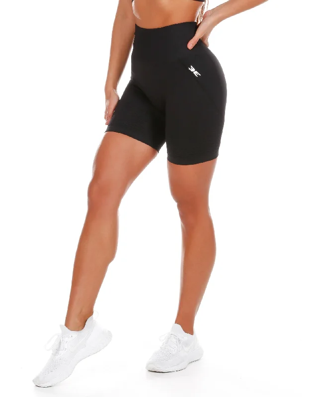 Fashionable Yoga Apparel Now On Sale Elite Seamless Shorts - Onyx