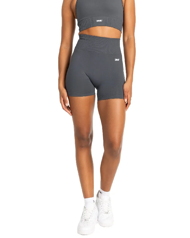 Elevate Your Style And Practice For Less Elite Seamless V2 Shorts - Grey