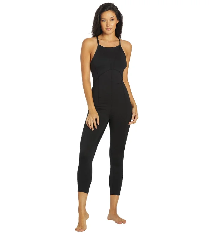 Soft, Stretchy, And Super Affordable Yoga Wear Free People Ashford Side to Side Performance Jumpsuit Black Soft, Stretchy, And Super Affordable Yoga Wear Free People Ashford Side to Side Performance Jumpsuit Black