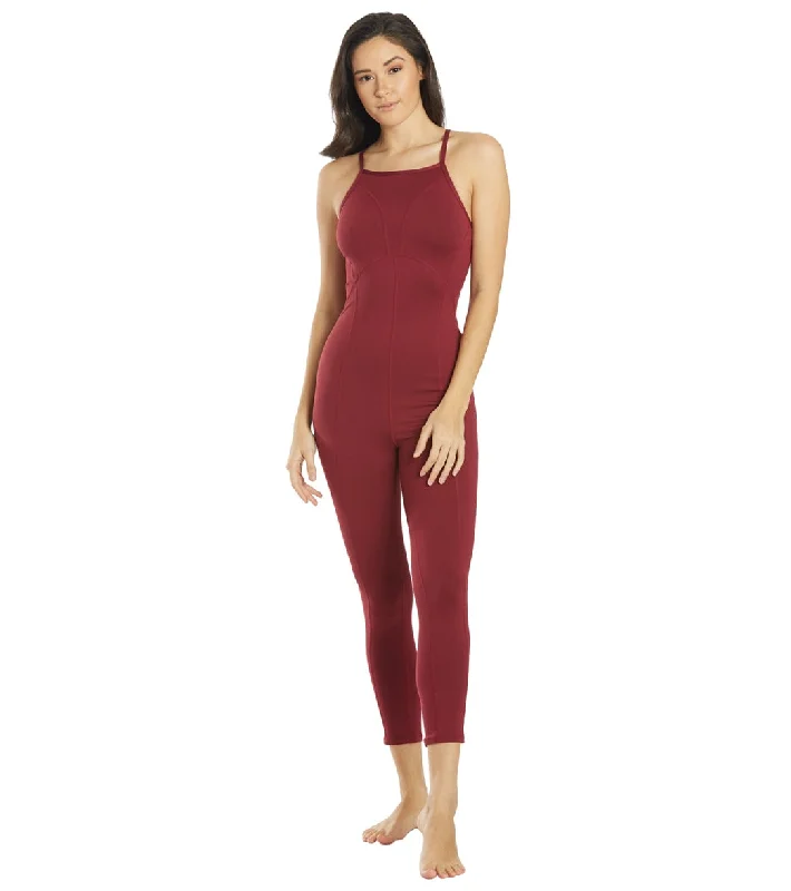 Stretch Your Limits, Not Your Wallet Free People Ashford Side to Side Performance Jumpsuit Mulberry Pie Stretch Your Limits, Not Your Wallet Free People Ashford Side to Side Performance Jumpsuit Mulberry Pie