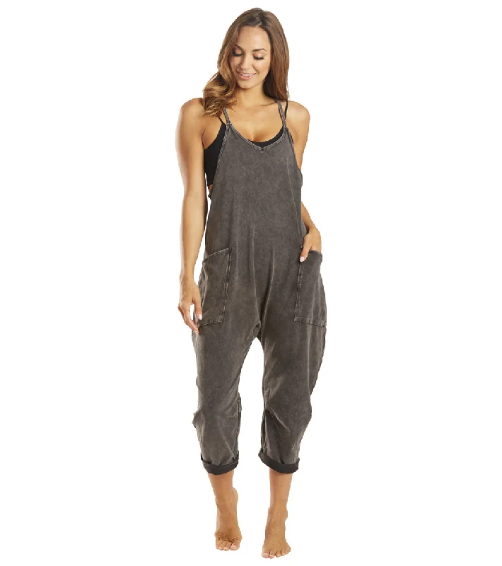 Your Yoga Essentials, Now At Lower Prices Free People Hot Shot Onesie Black