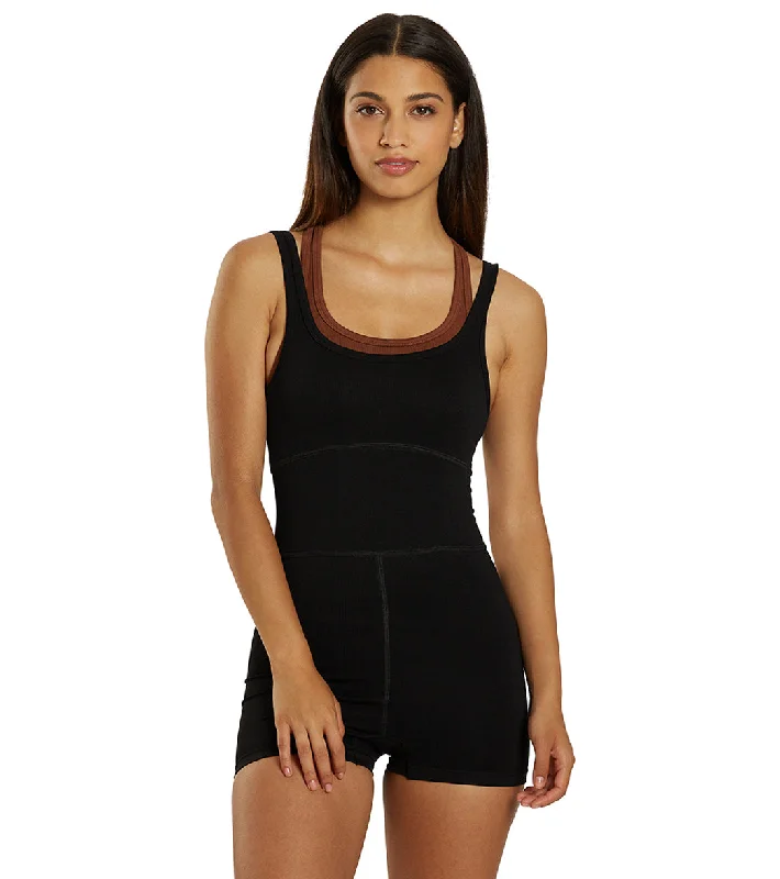 Enhance Your Flow With Stylish Yoga Wear At Great Prices Free People It Takes Two Runsie Black/Argon Oil Enhance Your Flow With Stylish Yoga Wear At Great Prices Free People It Takes Two Runsie Black/Argon Oil