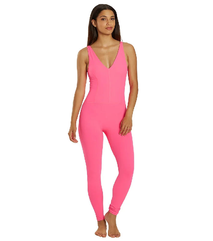 Namaste And Save On Yoga Apparel Free People Never Better One Piece Hot Pink