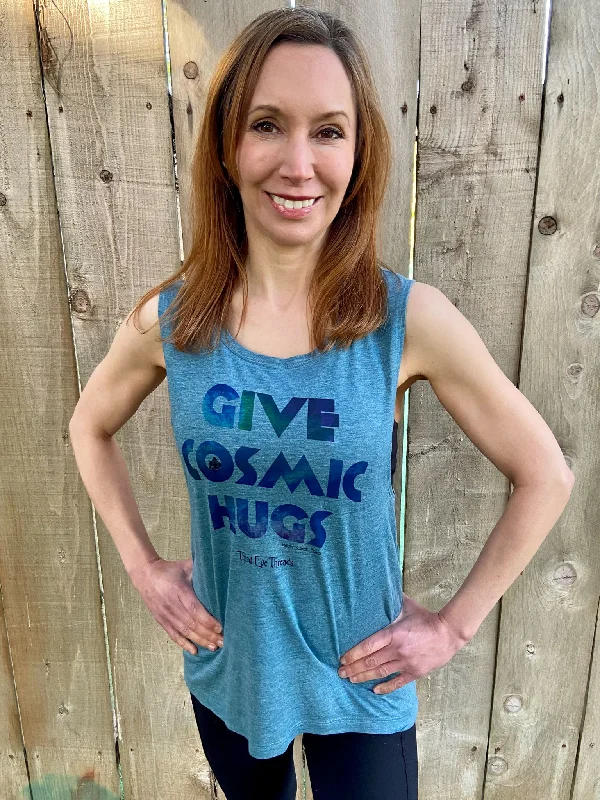The Yoga Wear Sale You’Ve Been Waiting For Give Cosmic Hugs Boyfriend Tee