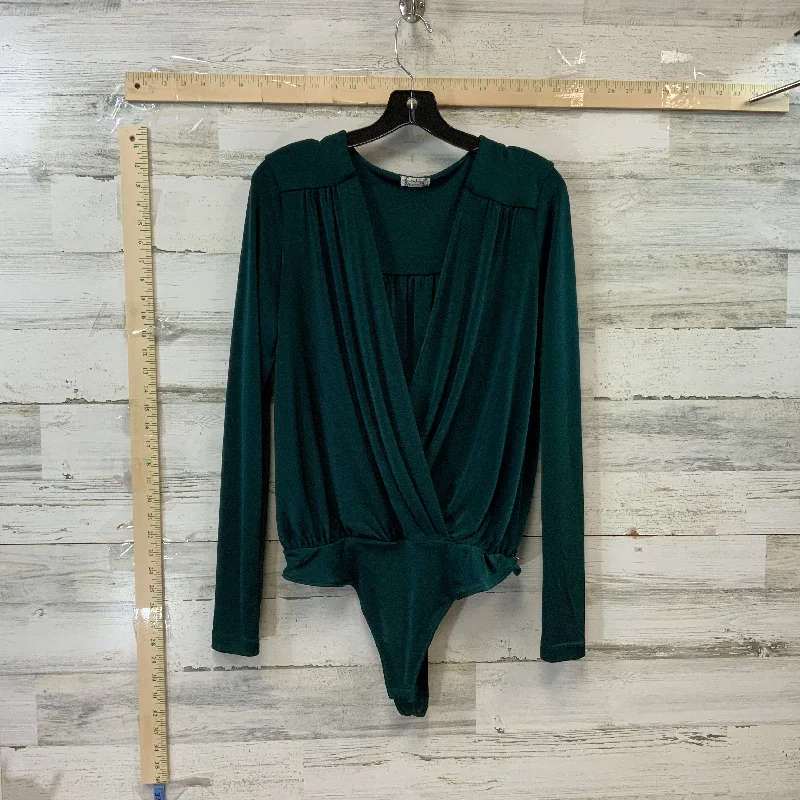 Green Bodysuit Free People, Size L